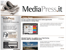 Tablet Screenshot of media-press.it
